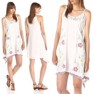 Floral Embroidered & Lace Detailed Dress NWT